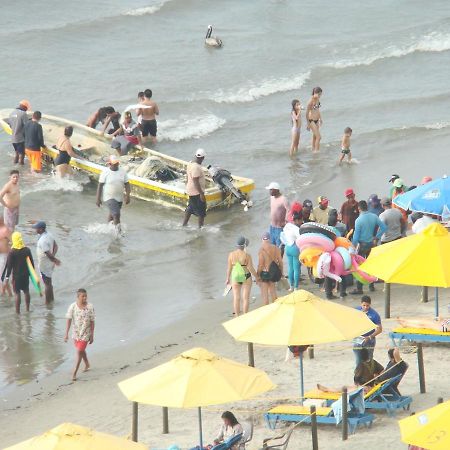 Apartamento , Vista A La Ciudad Antigua Y Playa Cartagena Eksteriør billede
